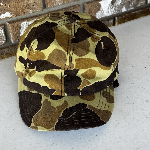 Vintage Browning Hunting Camo Trapper Hat Cap Ear Flaps Thinsulate Goretex USA - Picture 1 of 12